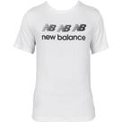 Camiseta New Balance Active Graphic Branca Masculino Camiseta New Balance Active Graphic Branca Masculino