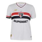 Camiseta New Balance São Paulo 2025 Home Torcedor Feminina