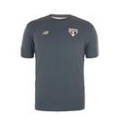 Camiseta New Balance São Paulo Viagem 2025 Masculina - Cinza