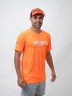 Camiseta New Game Manga Curta Laranja Camiseta New Game Manga Curta Laranja