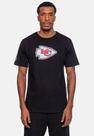 Camiseta NFL Logo Kansas City Chiefs Preta