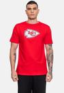 Camiseta NFL Logo Kansas City Chiefs Vermelha