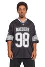 Camiseta NFL Oversize Orland Raiders Name Number Maxx Crosby Preta