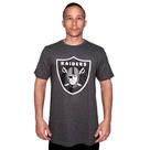 Camiseta NFL Raiders Shield - Cinza