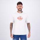 Camiseta Nicoboco Básica Coral Branca