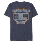 Camiseta Nintendo NES Controller Good Old Days azul marinho