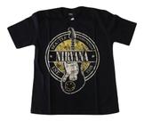 Camiseta Nirvana Seattle 1988 Guitarra Banda de rock Grunge HCD392 BM