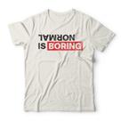 Camiseta Normal Is Boring Studio Geek