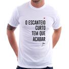 Camiseta O escanteio curto tem que acabar - Foca na Moda