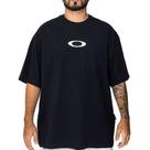 Camiseta Oakley Ellipse Fluid SS WT26 Masculina Blackout Camiseta Oakley Ellipse Fluid SS WT26 Masculina Blackout