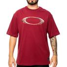 Camiseta Oakley Ellipse Magma SM26 Masculina Red Night