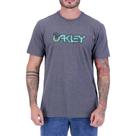 Camiseta Oakley Mushroom Logo WT24 Atlhetic Heather Grey Camiseta Oakley Mushroom Logo WT24 Atlhetic Heather Grey
