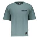 Camiseta Oakley Thermonuclear Logo SM26 Masculina Pacific