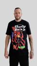 Camiseta Oficial Charlie Brown Jr. Zóio De Lula Cor:PretoTamanho:G