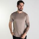 Camiseta Oficina Reserva Pima Premium Khaki Escuro
