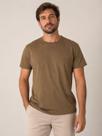 Camiseta Ogochi Adulta Dec Red Slim Manga Curta Algodão