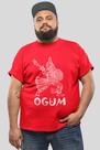 Camiseta Ogum Orixá Masculina Plus Size G1 G2 G3