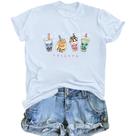 Camiseta Oiiaayy Cute Graphic Boba Tea Bubble Tea para meninas