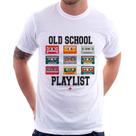 Camiseta Old School Playlist - Foca na Moda