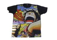 Camiseta One Piece Luffy Blusa Adulto Unissex Anime A148 BM