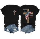 Camiseta Oneprity Stand para The Flag Kneel for The Cross Camiseta Oneprity Stand para The Flag Kneel for The Cross