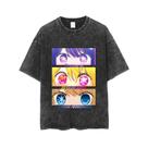 Camiseta Oshis No Kos, streetwear, moda, manga curta, top Ani