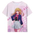 Camiseta Oshis No Kos, streetwear, moda, manga curta, top Ani