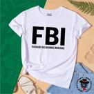 Camiseta ou Baby Look Feminina FBI Federação das Baixinhas Invocadas