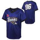 Camiseta Outerstuff Baltimore Ravens Juvenil de Malla con Cuello en V