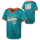 Camiseta Outerstuff Miami Dolphins Juvenil de Malla con Cuello en V