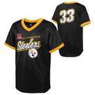 Camiseta Outerstuff NFL Infantil Pittsburgh Steelers Mesh Decote V Camiseta Outerstuff NFL Infantil Pittsburgh Steelers Mesh Decote V