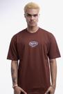Camiseta Overcome Elipse Marrom Camiseta Overcome Elipse Marrom