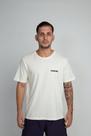 Camiseta Overcome Minimalist Essentials Off White