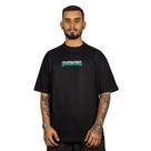 Camiseta Overking Oversized Godzilla Preto