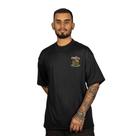 Camiseta Overking Oversized Suedine São Jorge Preto