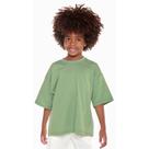 Camiseta Oversize Infantil Juvenil Menino 100% Algodão Premium Gola Redonda