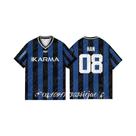 Camiseta Oversize Masculina Kpop Stay Karma Para Fãs Do Álbum Felix Bangchan Hyunjin Streetwear