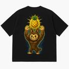 Camiseta Oversized Abacaxi Labu Power - 100% Algodão Premium