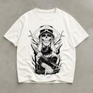 Camiseta Oversized Academia Estampada Anime Moda Estilo Solo Camiseta Oversized Academia Estampada Anime Moda Estilo Solo