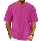 Camiseta oversized ADOREJOY lavada vintage rosa-claro 2XL