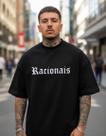 Camiseta Oversized Algodão Racionais Mcs Streetwear Blusa
