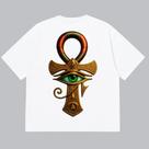Camiseta Oversized Branca Premium 100% Algodão AFTER UNIVERSE