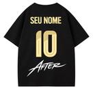 Camiseta Oversized Brasil Preta - Edição Especial Copa do Mundo 2026