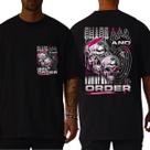 Camiseta Oversized Camisa Gola Alta 100% Algodão Unissex Premium Camiseta Oversized Camisa Gola Alta 100% Algodão Unissex Premium