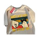 Camiseta Oversized De Algodão Melhor Pai De Gatos De Todos Os Tempos Para Homens E Mulheres Moda De