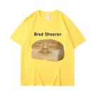 Camiseta Oversized Engraçada Com Estampa Do Meme Ed Sheeran Para Homens E Mulheres, Manga Curta,
