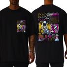 Camiseta Oversized Gola Alta 100% Algodão Unissex Premium Camiseta Oversized Gola Alta 100% Algodão Unissex Premium