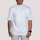 Camiseta Oversized Gola Alta Larga Basic Lisa Streetwear Masculina Camiseta Oversized Gola Alta Larga Basic Lisa Streetwear Masculina