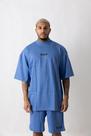 Camiseta Oversized Gola Alta Rubber Enga Limited Black