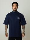 Camiseta Oversized Gola Alta Signature